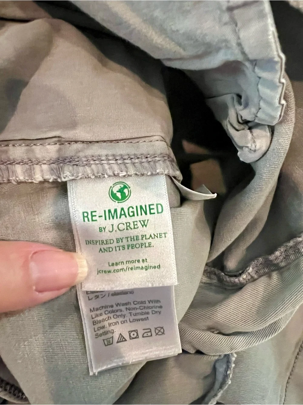 J. Crew Gray Cotton Flat Front Chino Shorts (18)